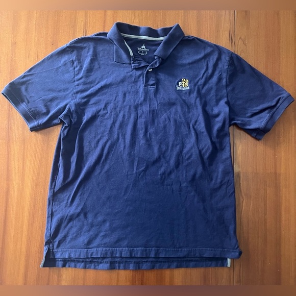 🎡 Disneyland 2015 Mickey Mouse Embroidered Polo Shirt – Men’s L Navy Blue - Picture 2 of 5